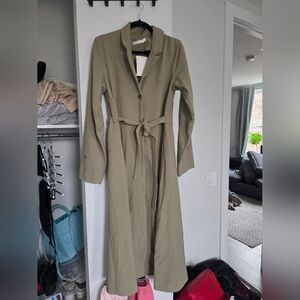 OAK + FORT Khaki Blazer